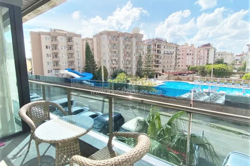 Purchase Furnished 1+1 apartment in a new residential complex near Cleopatra Beach - Alanya Center 8