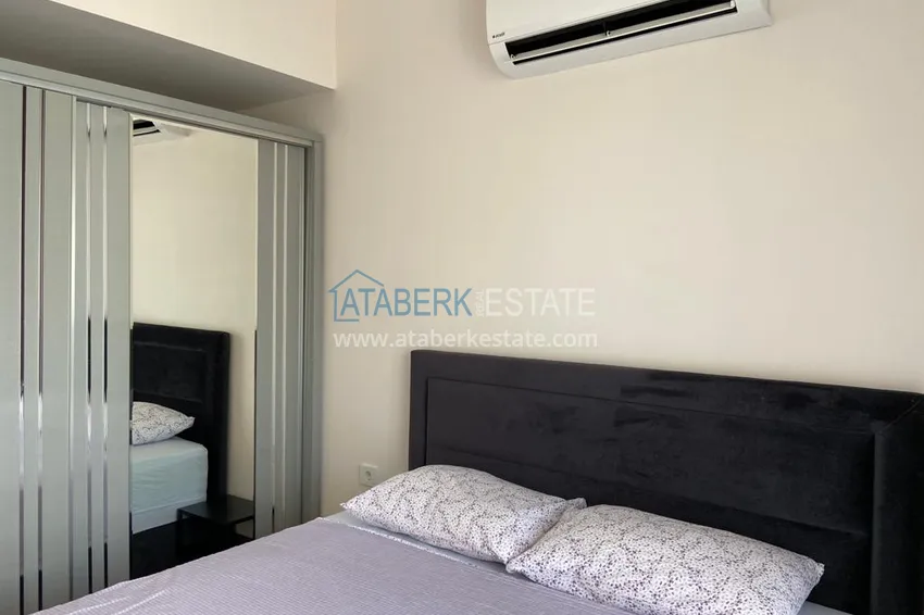 Purchase  Rent in the center of Alanya - one bedroom apartment 3 minutes from the sea No. 38 8 