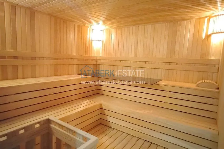 Finished 1+1 apartment in a complex on the seafront — Kargicak, Alanya  8 