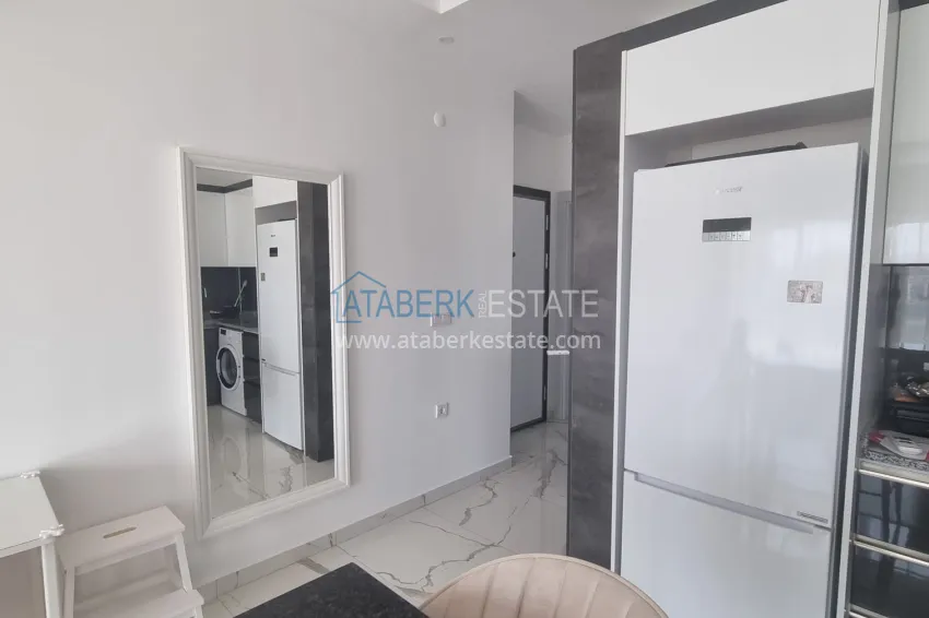 Purchase 1+1 furnished apartment in a comfortable residential complex, Oba district — Alanya 10
