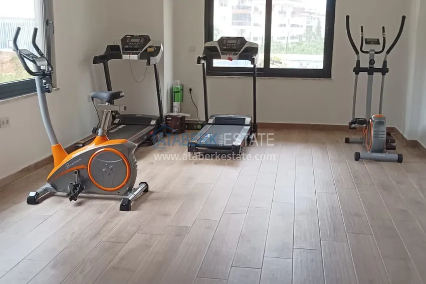 1+1 apartment for rent in a comfortable new complex - Alanya, Oba district No. 1 3 