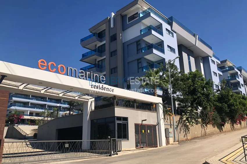 Compact 1+1 penthouse for rent in Kargicak with direct sea and mountain views C12 11 