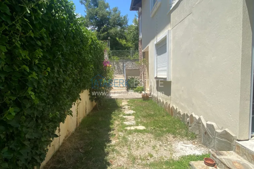 Two-story 2+1 villa in Alanya in a mountain cottage complex, the area is open for a residence permit 10 