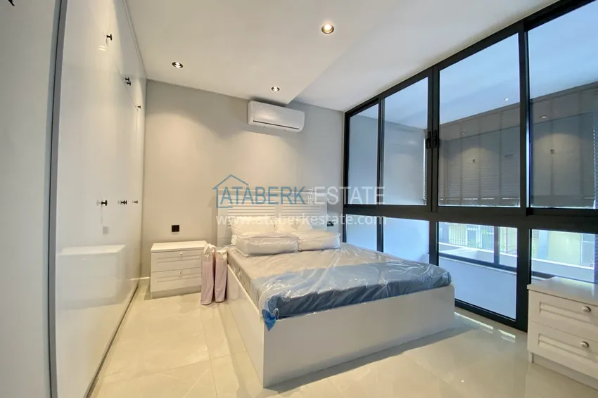 Purchase Loft duplex 1+1 with new furniture in a new building in the center of Alanya - Cleopatra Beach area 9 