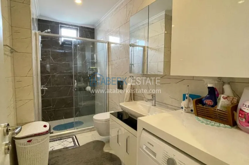 Purchase  Apartment 3+1 with furniture, glazed balcony and mountain views, Kestel district — Alanya 9 