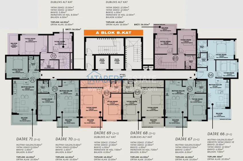 Buy cheap Real estate from a developer in a premium complex at the project stage — Alanya, Demirtash district 2