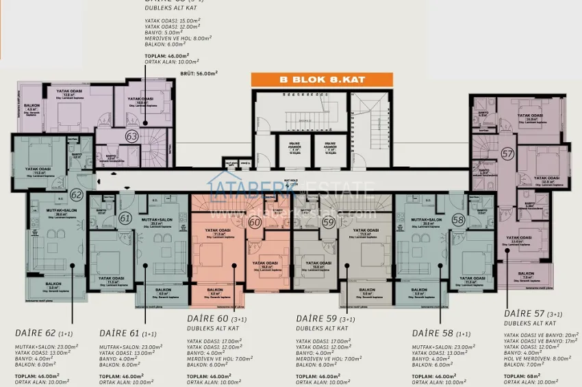 Buy cheap Real estate from a developer in a premium complex at the project stage — Alanya, Demirtash district 5