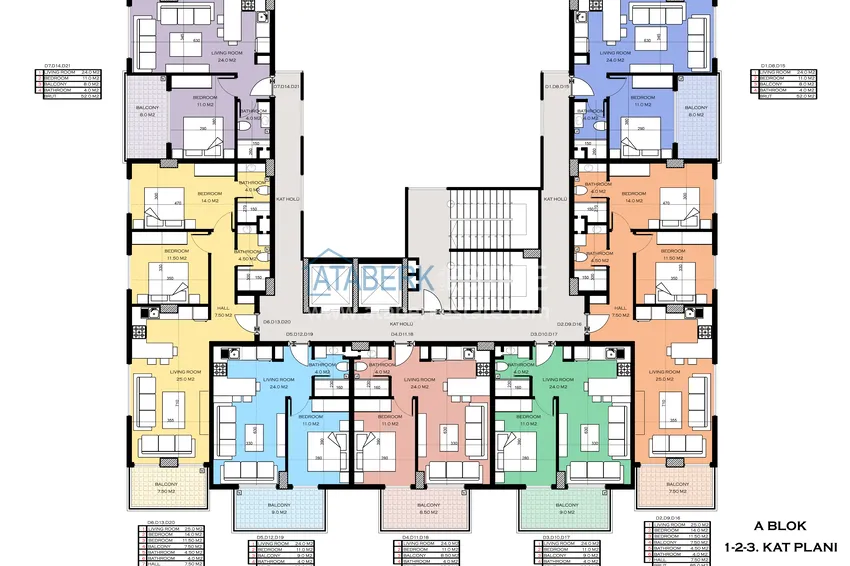 Buy cheap Finished 1+1 apartment in a complex on the seafront — Kargicak, Alanya  1 