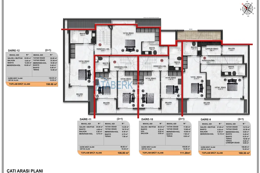 Buy cheap Apartments from the developer in Alanya - Cikcilli district 4