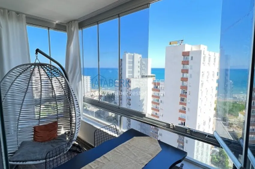 Purchase  2+1 duplex in Mersin - Teje with panoramic sea views, directly from the owner 10 