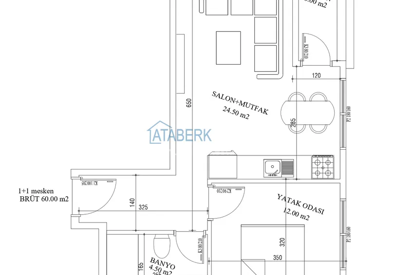 Buy cheap A project of a comfortable residential complex under construction in Tosmur, Alanya 13 