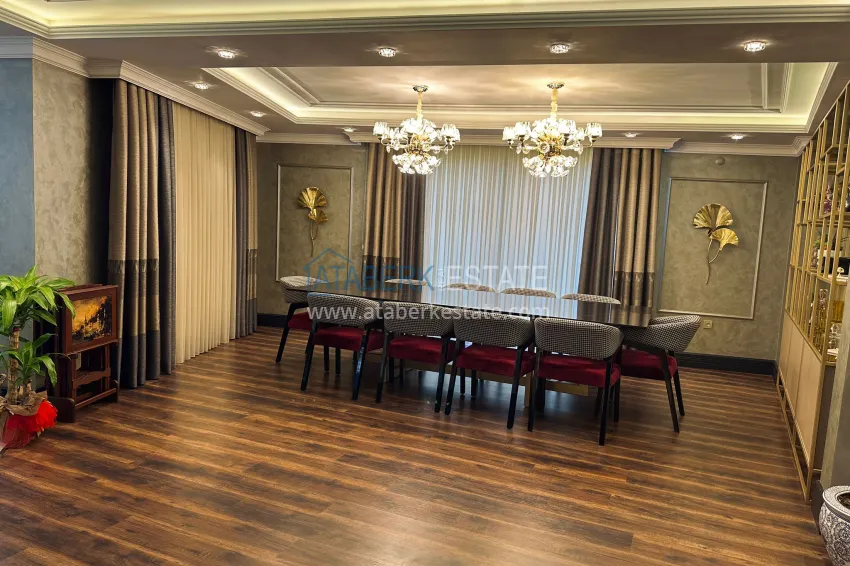 Purchase Furnished triplex villa with modern interior in Alanya - Oba district 11 