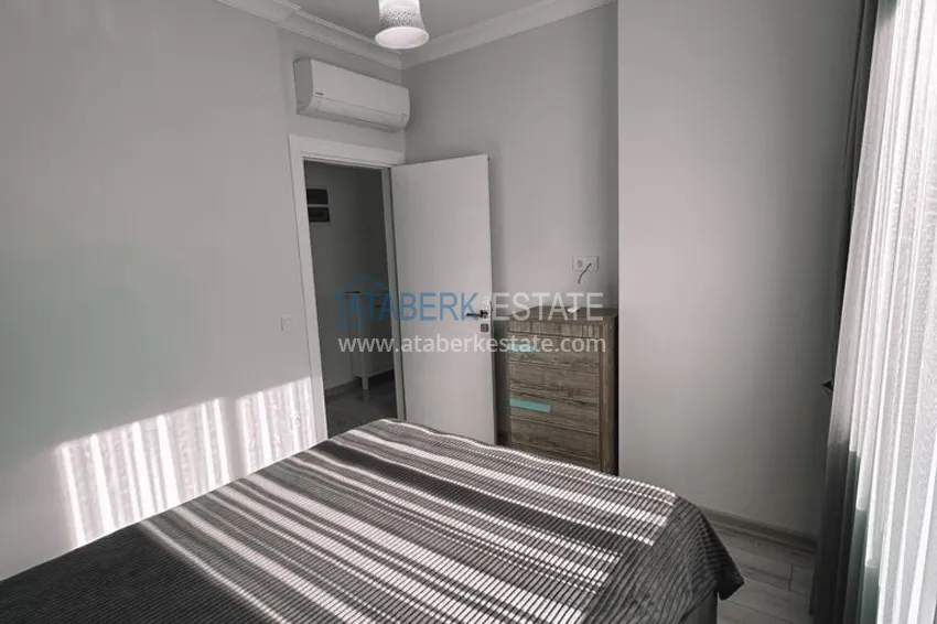 Purchase  Furnished apartment in the center of Alanya, three-room with glazed balcony 10 