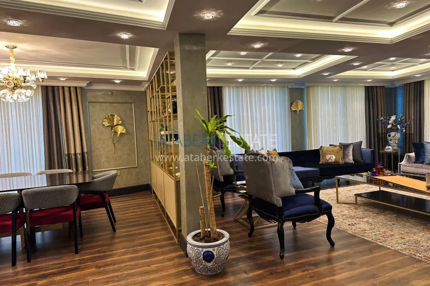 Purchase Furnished triplex villa with modern interior in Alanya - Oba district 12 