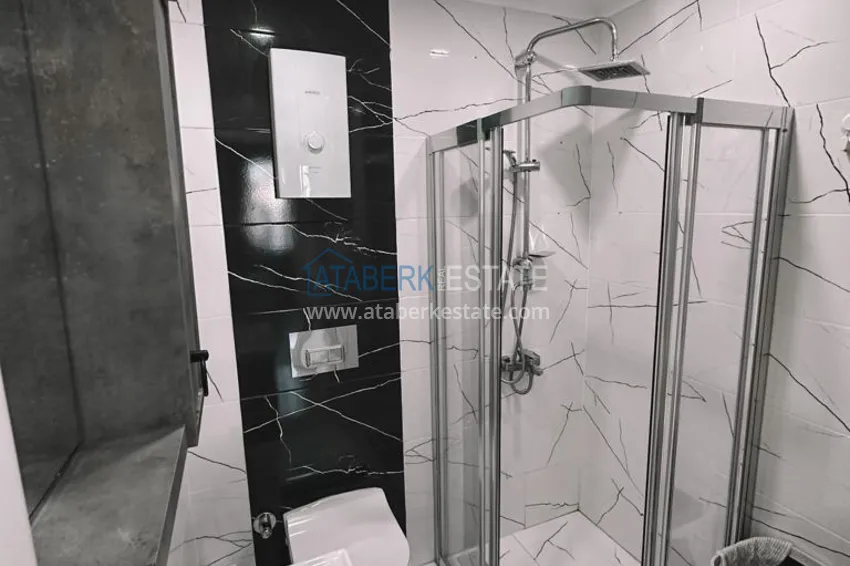 Purchase  Furnished apartment in the center of Alanya, three-room with glazed balcony 11 