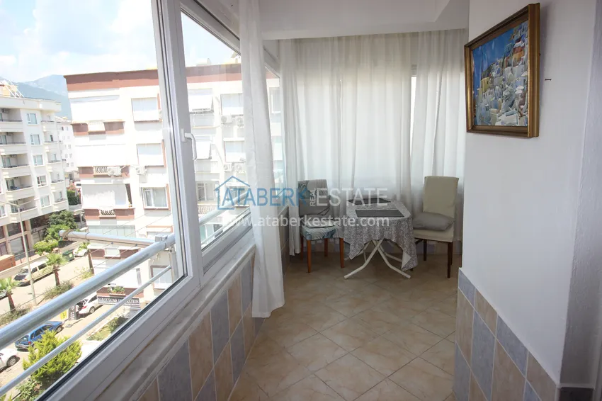 Purchase  Apartment 2+1 with furniture and glazed balcony 300 meters from the sea - Alanya, Oba district 12 