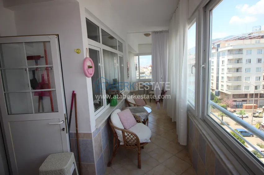 Purchase  Apartment 2+1 with furniture and glazed balcony 300 meters from the sea - Alanya, Oba district 13 
