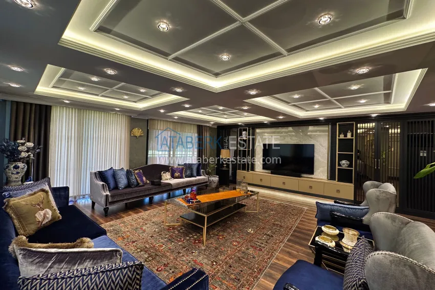 Purchase Furnished triplex villa with modern interior in Alanya - Oba district 14 