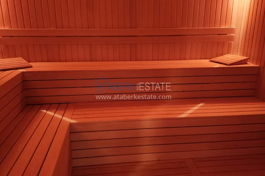 One bedroom apartment in Oba district — Alanya, finely finished in a new residential complex 13 