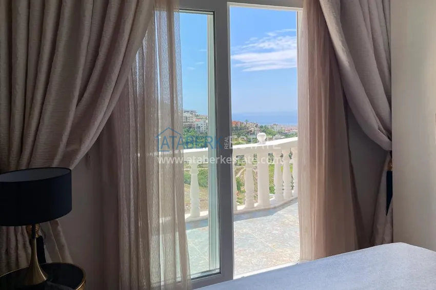 Purchase Apartment 3+1 with furniture in an apart-villa - Alanya center Bektas district 17 