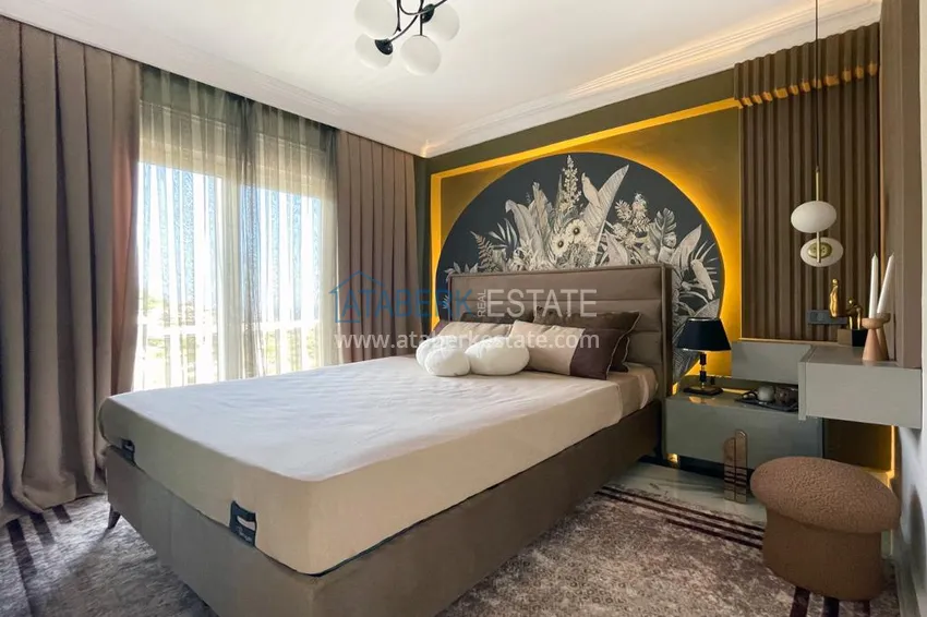 Purchase Apartment 3+1 with furniture in an apart-villa - Alanya center Bektas district 18 