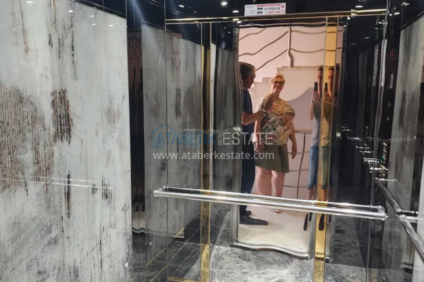 One bedroom apartment in Oba district — Alanya, finely finished in a new residential complex 14 