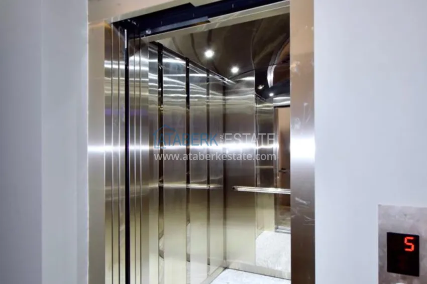 Luxury apartment 2+1 in a residence with high engineering equipment - the center of Alanya, 600 meters to Cleopatra beach 17 