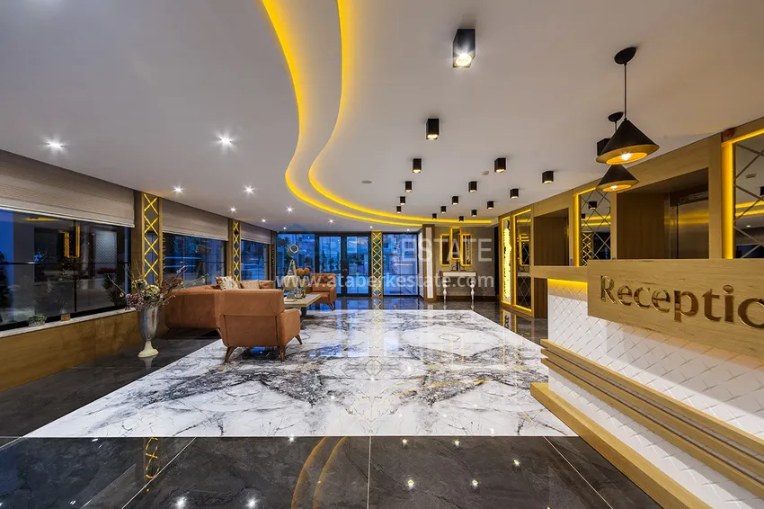 Apartment 1+1 from the owner with furniture and mountain views, Mahmutlar district — Alanya 14 