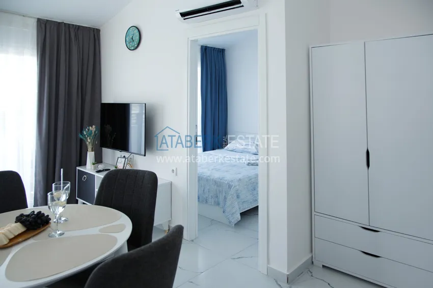 Purchase  One-bedroom apartment for rent in Alanya, Avsallar district No. 5 17 