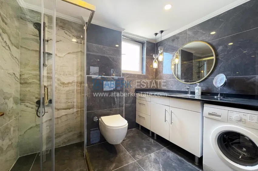 Purchase Apartment 3+1 with furniture in an apart-villa - Alanya center Bektas district 22 