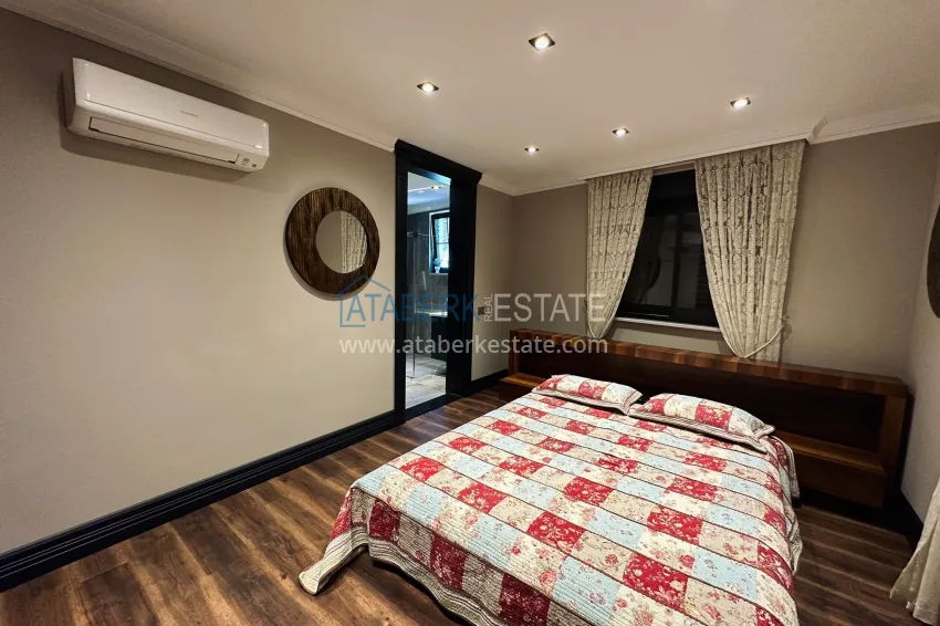 Purchase Furnished triplex villa with modern interior in Alanya - Oba district 21 