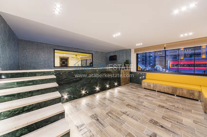 Apartment 1+1 from the owner with furniture and mountain views, Mahmutlar district — Alanya 15 