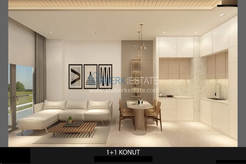 Purchase Apartments from investors at a bargain price in Antalya - Altintash district 1 