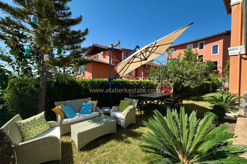 Purchase Furnished triplex villa with modern interior in Alanya - Oba district 1 