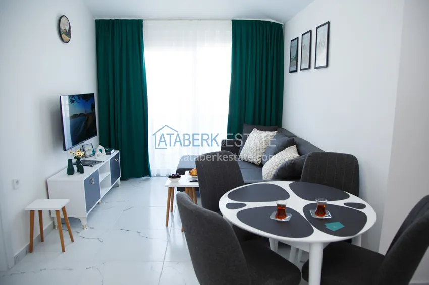 Purchase  1+1 apartment for rent in a comfortable complex - Alanya, Avsallar district No. 4 1 