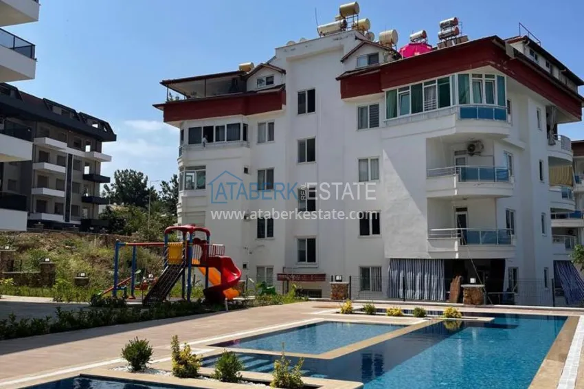 Apartment 1 + 1 with a fine finish in the area open for residence permit, Oba - Alanya 1 
