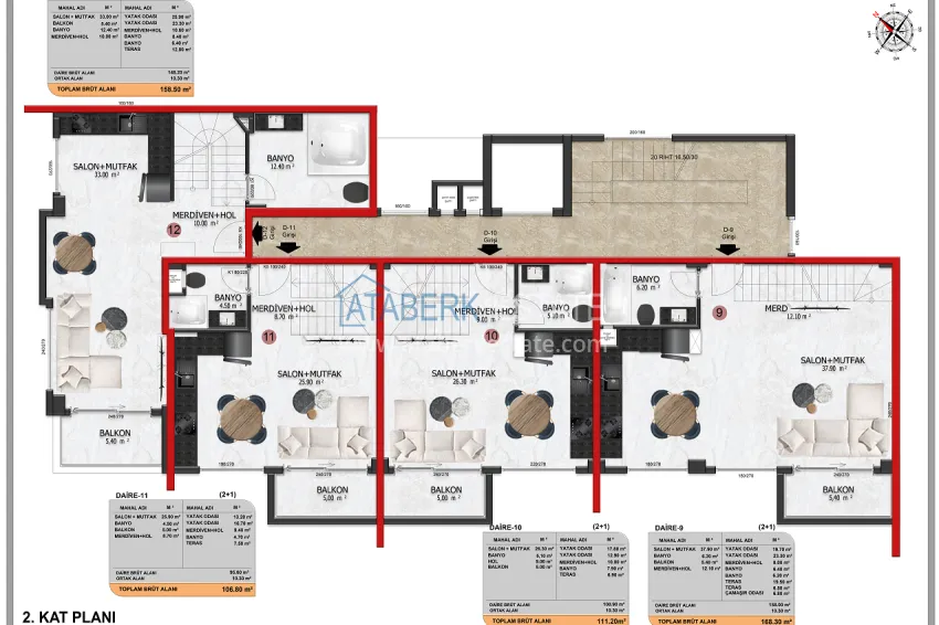 Buy cheap Apartments from the developer in Alanya - Cikcilli district 3