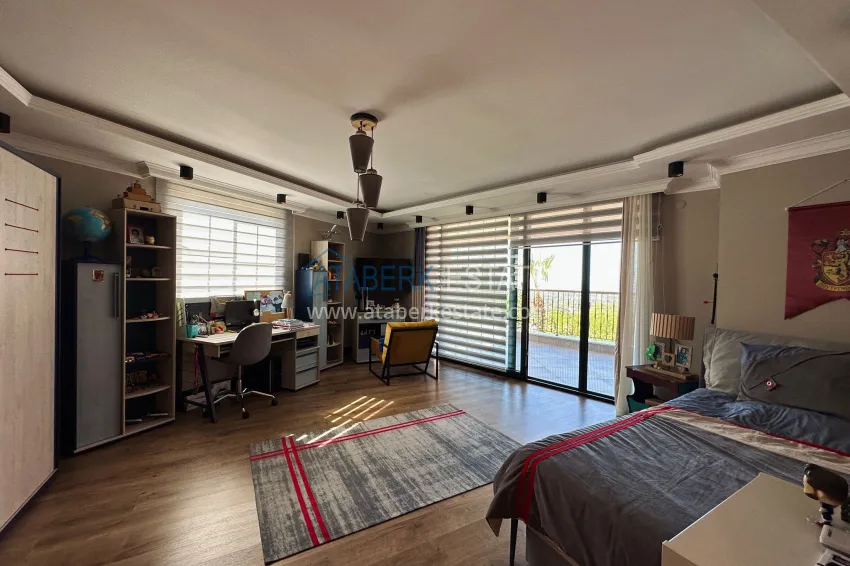 Purchase Furnished triplex villa with modern interior in Alanya - Oba district 25 