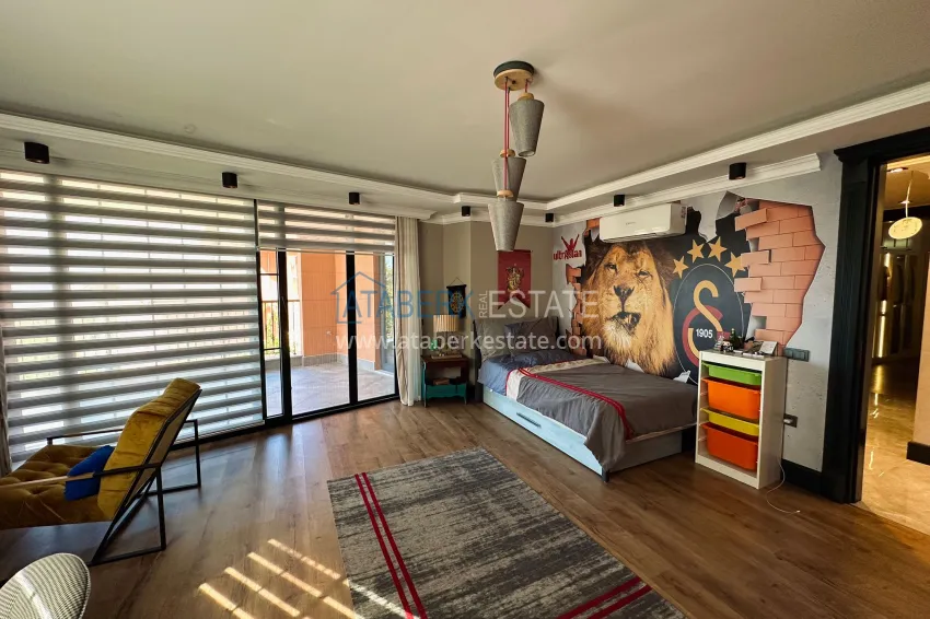 Purchase Furnished triplex villa with modern interior in Alanya - Oba district 26 