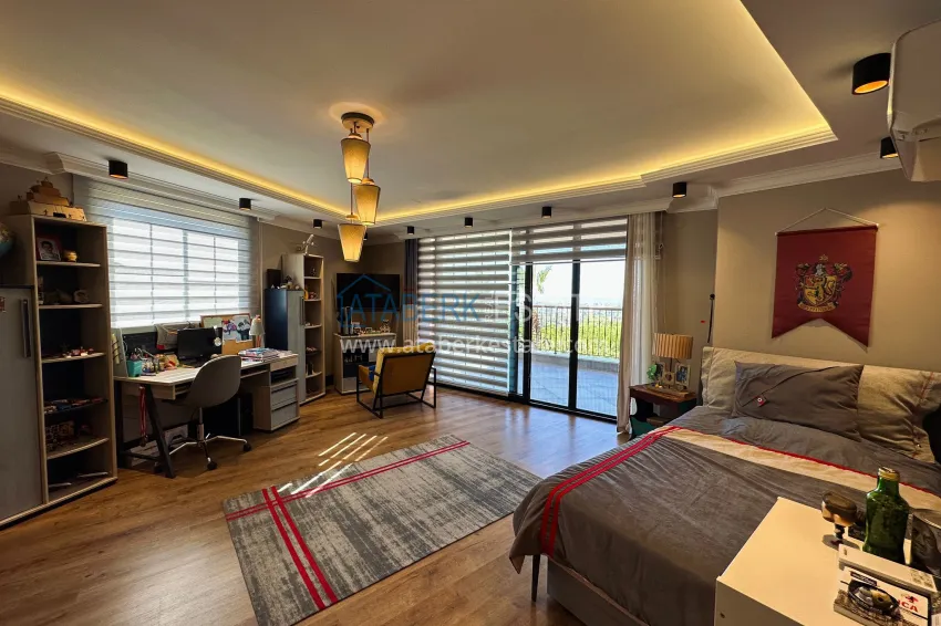 Purchase Furnished triplex villa with modern interior in Alanya - Oba district 27 