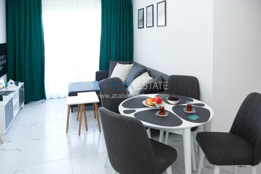 Purchase  1+1 apartment for rent in a comfortable complex - Alanya, Avsallar district No. 4 2 