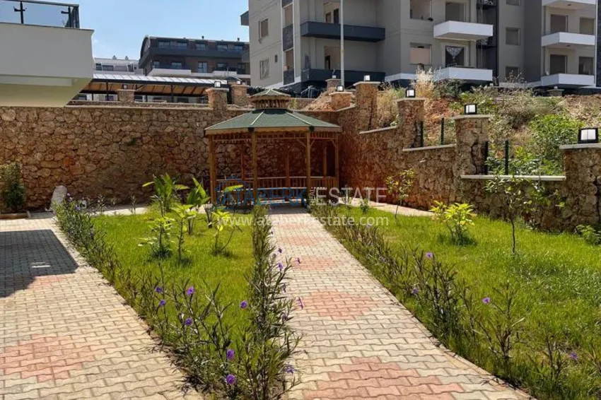 Apartment 1 + 1 with a fine finish in the area open for residence permit, Oba - Alanya 2 