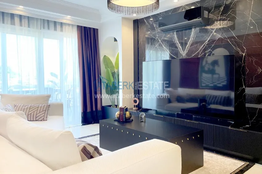 Purchase Apartment 3+1 with furniture in an apart-villa - Alanya center Bektas district 3 