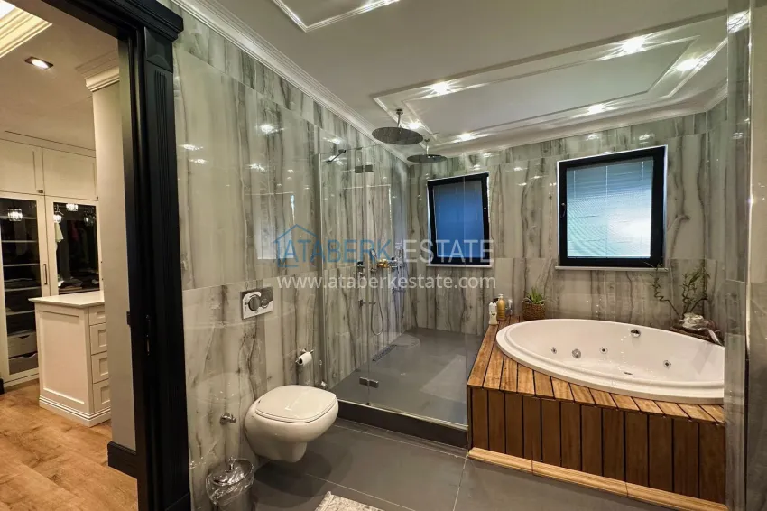 Purchase Furnished triplex villa with modern interior in Alanya - Oba district 34 