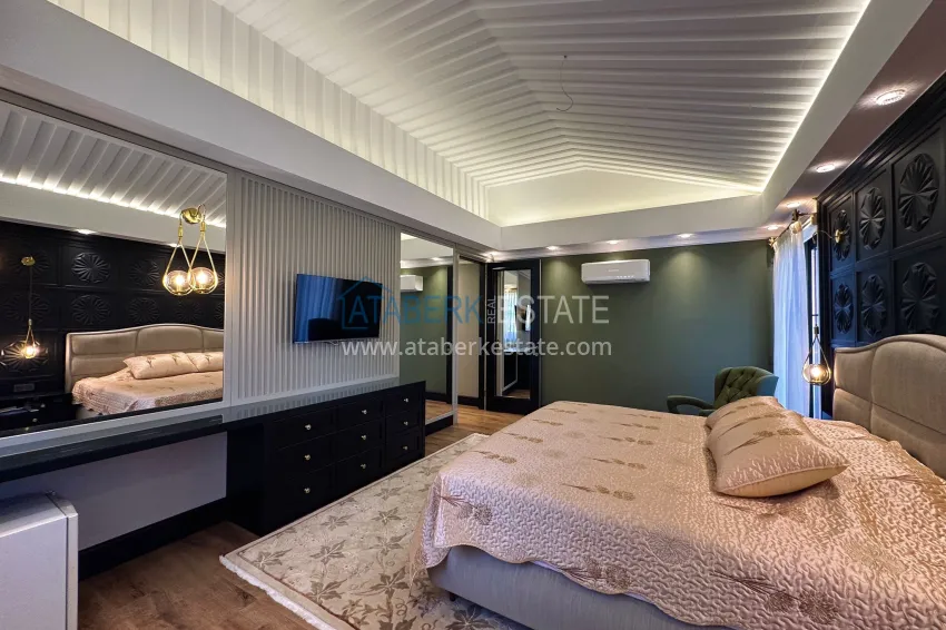 Purchase Furnished triplex villa with modern interior in Alanya - Oba district 38 