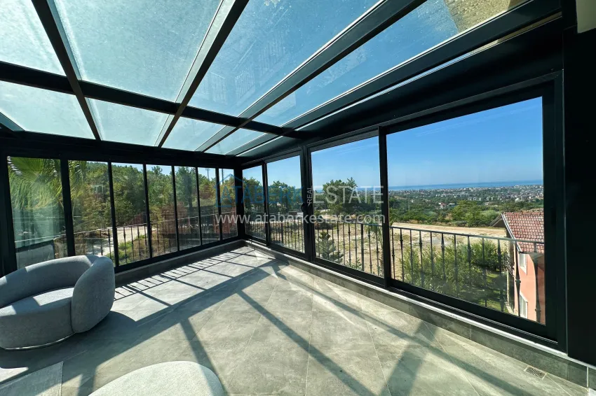 Purchase Furnished triplex villa with modern interior in Alanya - Oba district 44 