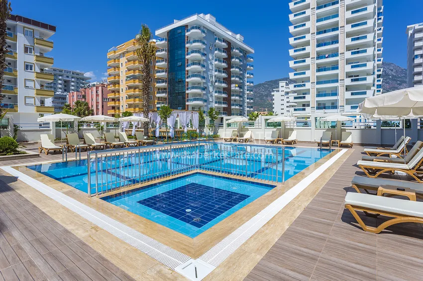 Apartment 1+1 from the owner with furniture and mountain views, Mahmutlar district — Alanya 2 