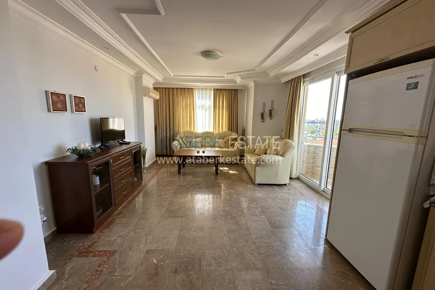 Purchase 4+1 penthouse duplex with furniture and sea views in an area open to residence permits, Tosmur — Alanya 3