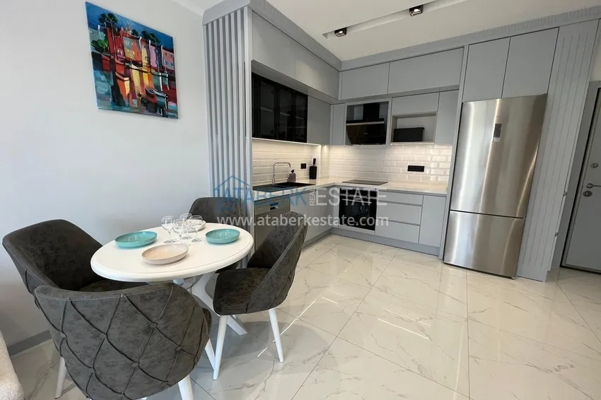 Purchase  Apartment 1+1 furnished from the owner in a modern residence — Alanya, Oba district 6 