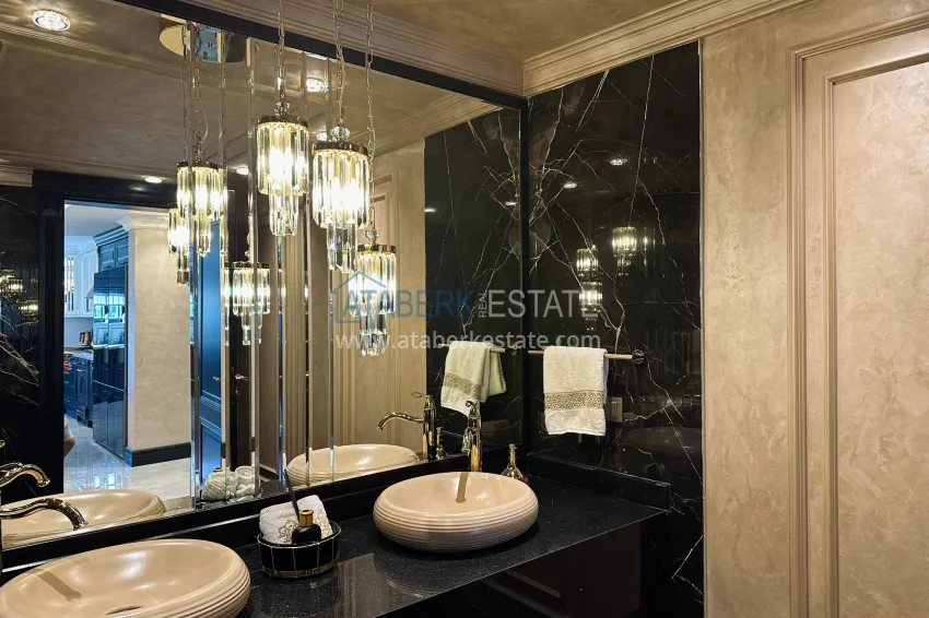 Purchase Furnished triplex villa with modern interior in Alanya - Oba district 46 